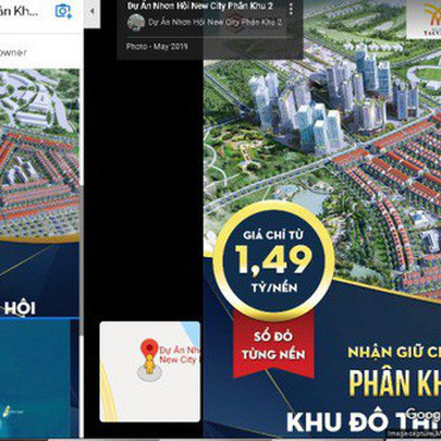 Bình Định 'tuýt còi' dự án Nhơn Hội New City huy động vốn trái phép