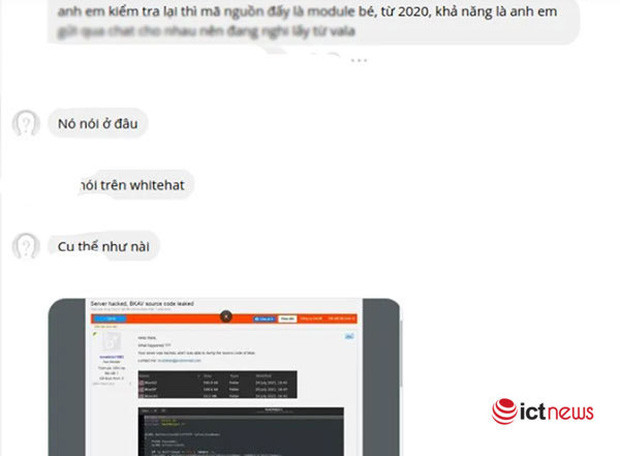 Bkav nói gì trước thông tin log chat nội bộ của công ty bị lộ? - Ảnh 1.