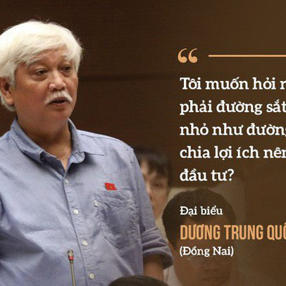 Bộ trưởng Nguyễn Văn Thể đã trả lời câu hỏi “lịch sử” về đường sắt của đại biểu Dương Trung Quốc như thế nào?