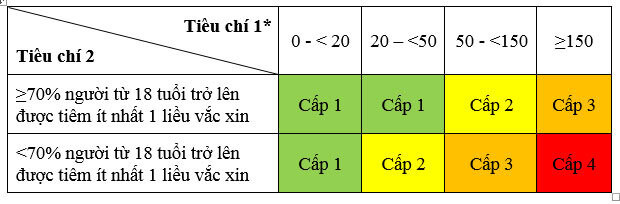 Bộ Y tế ban hành 3 tiêu chí đánh giá 4 cấp độ thích ứng an toàn COVID-19 - Ảnh 1.