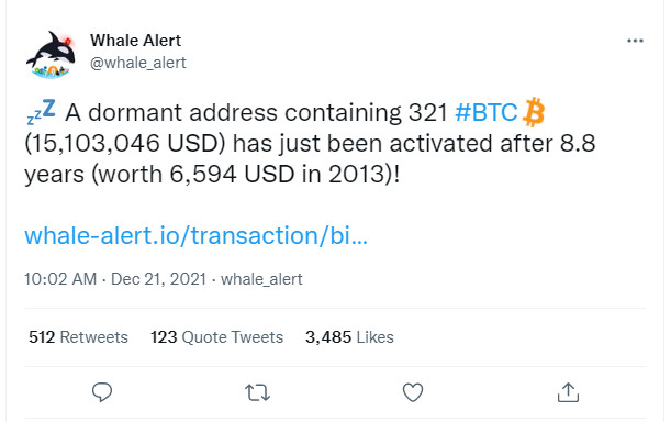  Bỗng dưng tìm lại được ví chứa 321 Bitcoin mua từ 2013, một ai đó vừa trở thành triệu phú khi giá BTC đã tăng gấp 2350 lần - Ảnh 1.