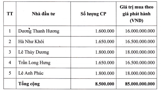 BOT Cầu Thái Hà phát hành riêng lẻ: 3 nhà đầu tư chiến lược bỏ cuộc, dư hơn 5 triệu cổ phiếu - Ảnh 2.