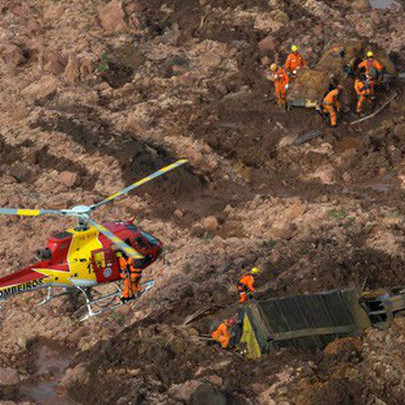 Brazil: Vỡ đập chất thải, hơn 200 người mất tích trong bùn lầy