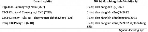 BSC: 2022 sẽ là năm của những doanh nghiệp Dệt may tăng trưởng cả mảng kinh doanh cốt lõi và lấn sân đầu tư bất động sản - Ảnh 2.