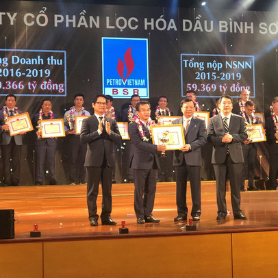 BSR được tôn vinh là doanh nghiệp nộp thuế tiêu biểu