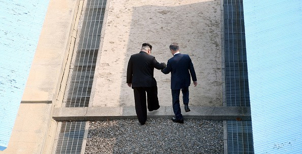 Bước chân lịch sử của ông Kim Jong Un trên đất Hàn Quốc - Ảnh 5.