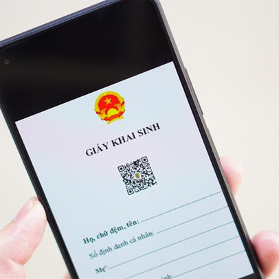 Các bước đăng ký Giấy khai sinh, Giấy kết hôn bản điện tử có mã QR để làm thủ tục hành chính