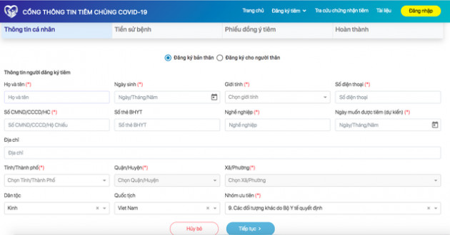 Các cách đăng ký online tiêm vaccine phòng Covid-19 - Ảnh 1.