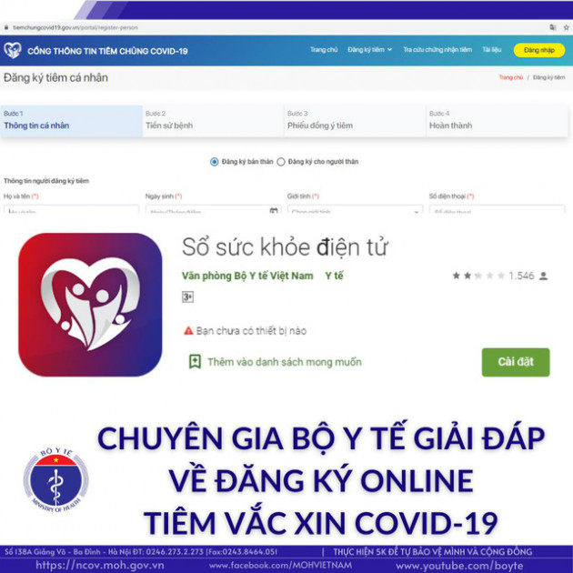 Các cách đăng ký online tiêm vaccine phòng Covid-19 - Ảnh 4.