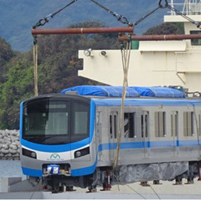 Các toa tàu đầu tiên của tuyến Metro số 1 sẽ về Việt Nam trong tháng này