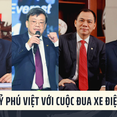 Các tỷ phú Việt làm gì trong cuộc đua nắm giữ vận mệnh xe điện?