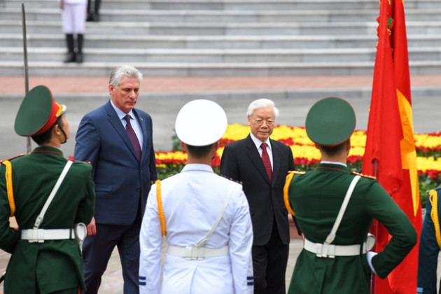 Cận cảnh chuyến thăm chính thức Việt Nam đầu tiên của Chủ tịch Cuba Miguel Diaz Canel - Ảnh 2.