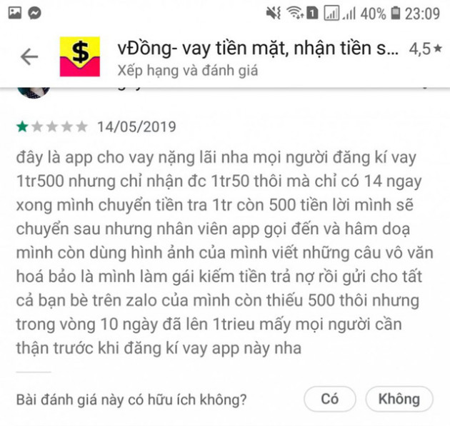 Cẩn trọng ứng dụng vay tiền online, bẫy người tiêu dùng - Ảnh 2.