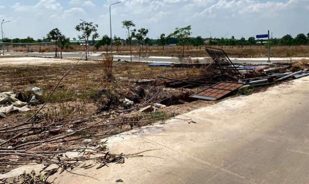 Cảnh hoang vắng tại khu nhà ở Đại Nam sau hai lần bị ‘vỡ kèo’ - Ảnh 4.