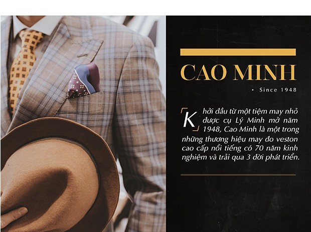 Cao Minh và hành trình 70 năm trở thành thương hiệu hàng đầu về Bespoke dành riêng cho quý ông - Ảnh 2.