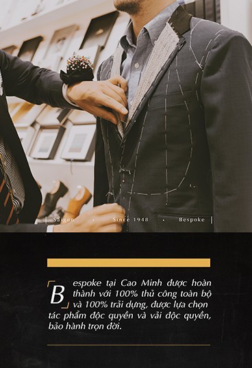 Cao Minh và hành trình 70 năm trở thành thương hiệu hàng đầu về Bespoke dành riêng cho quý ông - Ảnh 7.