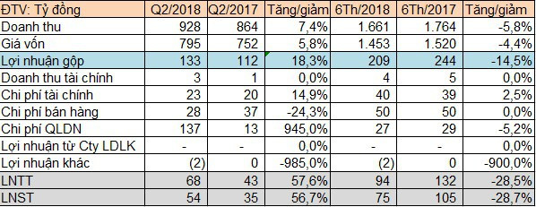 Cao su Đà Nẵng (DRC): 6 tháng lãi sau thuế 75 tỷ đồng, giảm 29% so với cùng kỳ - Ảnh 1.