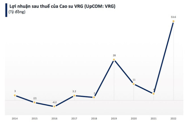 Cao su VRG: Quý 4 lãi 46 tỷ đồng, gấp 115 lần cùng kỳ - Ảnh 1.