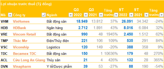 Cập nhật BCTC ngày 27/10: Vinhomes lãi kỷ lục, Vincom Retail tăng hơn 19 lần, HNG lỗ 416 tỷ, thêm HDBank, Viconship,... công bố - Ảnh 4.