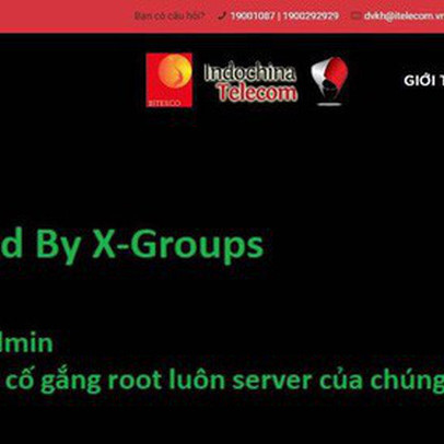 [Cập nhật] Vừa ra mắt được vài tiếng, website của nhà mạng ITelecom đã bị hack