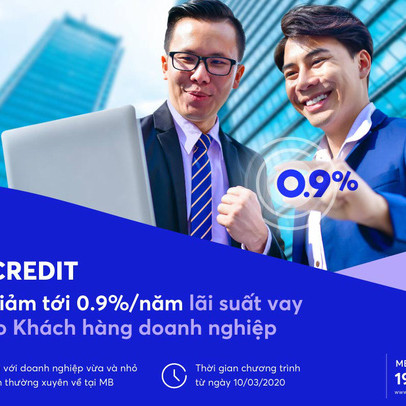 CASA CREDIT- Chương trình ưu đãi lãi suất vay của MB dành cho khách hàng doanh nghiệp mùa Covid