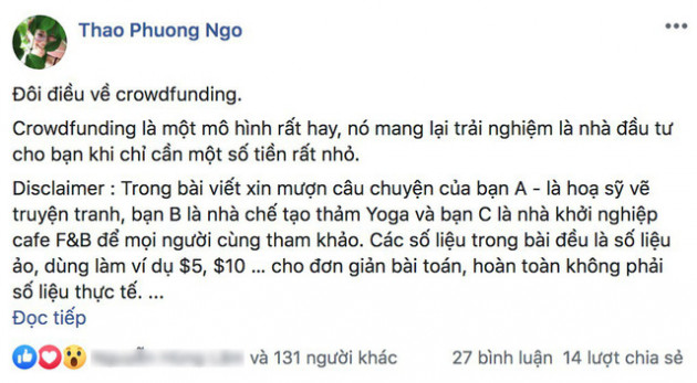 Câu chuyện gọi vốn từ cộng đồng cho một chuỗi cà phê và cái nhìn của người làm kinh doanh về hình thức crowdfunding này - Ảnh 1.