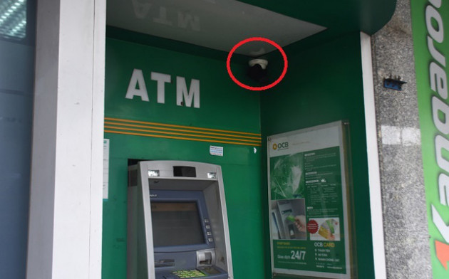 Cây ATM ngân hàng Phương Đông ở Đà Nẵng bị cạy phá