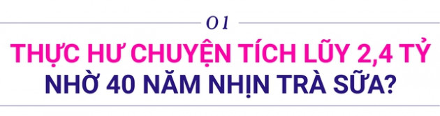 CEO Cake làm rõ quan điểm “nhịn” uống trà sữa 40 năm tiết kiệm được 2,4 tỷ đồng và nguyên tắc đa dạng hóa khẩu vị rủi ro trong đầu tư tài chính - Ảnh 1.