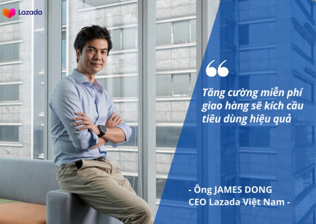 CEO Lazada Việt Nam: Tăng cường miễn phí giao hàng sẽ kích cầu tiêu dùng hiệu quả - Ảnh 1.