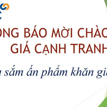 CFC thông báo mời chào giá cạnh tranh