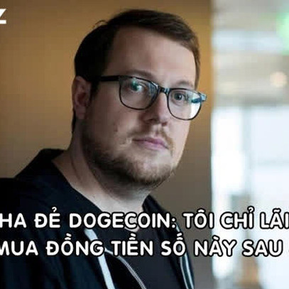 Cha đẻ Dogecoin khoe chỉ lời được 3% khi mua đồng tiền số do mình tạo ra