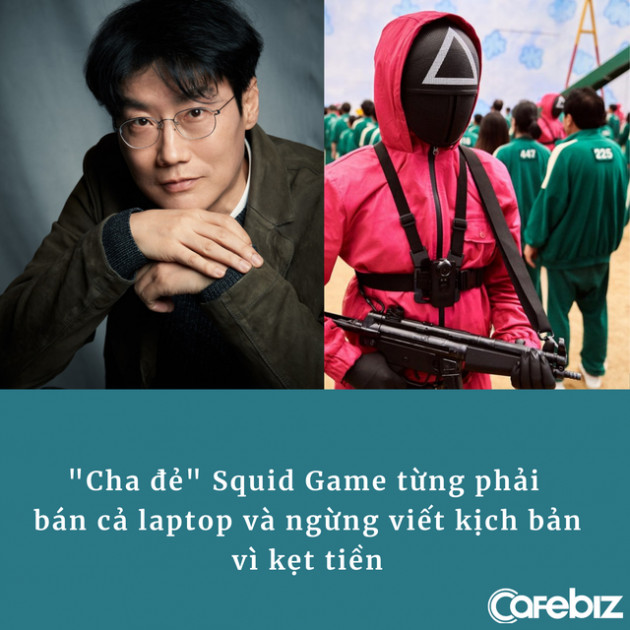 ‘Cha đẻ’ Squid Game – biểu tượng sinh tồn ngoài đời thực: Kịch bản bị từ chối suốt 10 năm, phải bán cả laptop, tạm dừng viết vì kẹt tiền - Ảnh 2.