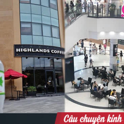 Chai nước 10.000 đồng mua chỗ ngồi 60 phút của Highlands Coffee và những chiếc ghế 0 đồng mời khách vãng lai tránh nóng ở AEON Mall