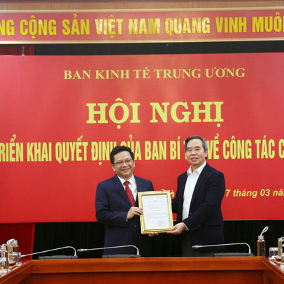 Chân dung tân Phó Trưởng ban Kinh tế Trung ương 43 tuổi