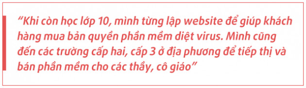  Chân dung Trần Ngọc Thái: Nam sinh Quảng Ngãi lớp 10 đã bán phần mềm diệt virus ‘dạo’ trở thành CEO startup triệu USD, tăng gấp đôi người dùng trong Covid-19 - Ảnh 2.