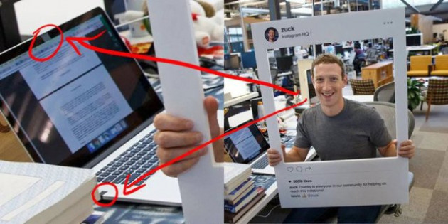 Chán ghét Apple, Mark Zuckerberg dùng Photoshop xóa logo Táo Khuyết để dân mạng không biết mình dùng MacBook - Ảnh 2.