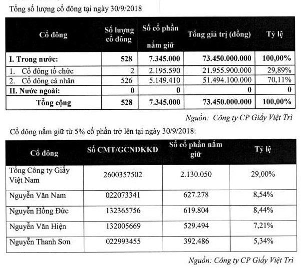 Chào bán gấp 2,7 lần thị giá đang giao dịch trên sàn, Giấy Việt Trì vẫn ‘đắt hàng’