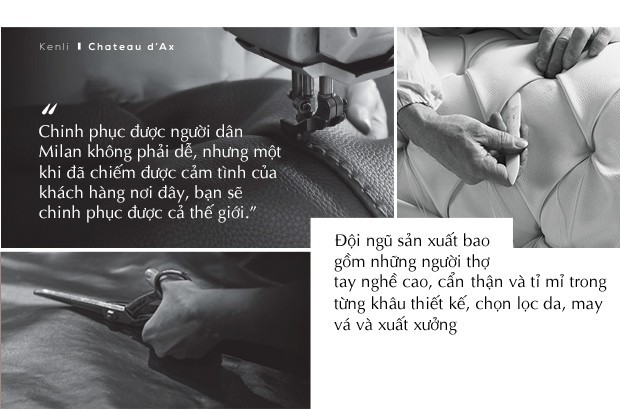Chateau d’Ax và hành trình 70 năm từ tiệm may nhỏ ở Milan đến những chiếc sofa thủ công hàng đầu Châu Âu - Ảnh 5.