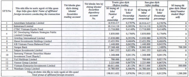 Chỉ 1 tuần sau khi bán ra lượng lớn cổ phiếu HPG, Norges Bank đã nhanh tay mua lại - Ảnh 1.