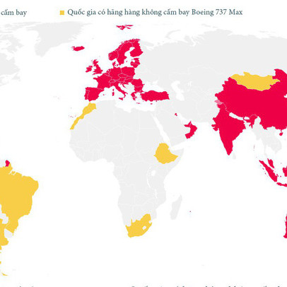 Chỉ bằng một tấm bản đồ, bạn sẽ thấy thảm họa với Boeing tồi tệ đến mức độ nào