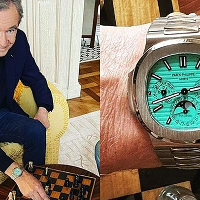 Chiếc đồng hồ Nautilus Ref. 5740 'không thể định giá' được Patek Philippe làm riêng cho tỷ phú Bernard Arnault