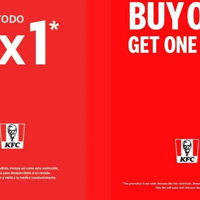 Chiến dịch marketing 'thảm họa' của KFC: Tung chương trình "mua 1 tặng 1" kèm dòng chữ nhỏ xíu "Khuyến mại này không có giá trị", khách xếp hàng dài để mua rồi phát điên vì bị lừa