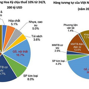 Chiến tranh thương mại Mỹ - Trung leo thang: Ngành nào chịu cạnh tranh mạnh hơn trên thị trường Việt?