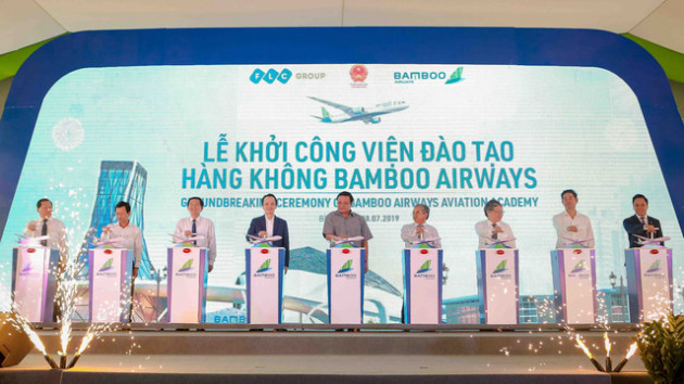 Chính thức khởi công xây dựng Viện đào tạo Hàng không Bamboo Airways