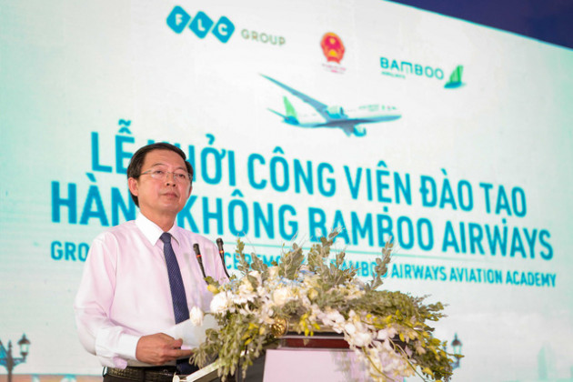 Chính thức khởi công xây dựng Viện đào tạo Hàng không Bamboo Airways - Ảnh 2.