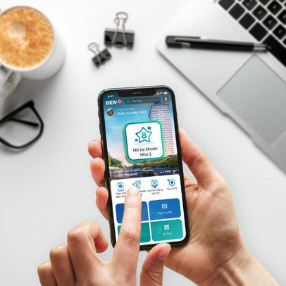 Chọn số tài khoản Như ý trên BIDV SmartBanking từ 0 đồng