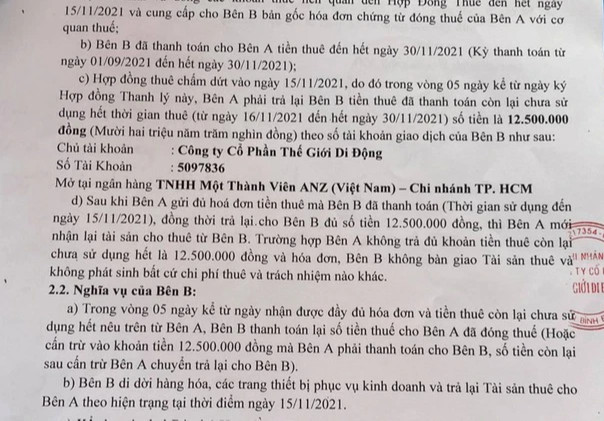 Chủ nhà đã thanh toán 12,5 triệu cho Thế giới Di động, khẳng định nếu đi kiện chắc chắn sẽ thắng nhưng ngại mất thời gian công sức - Ảnh 3.