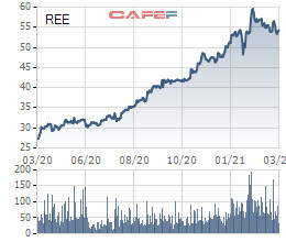 Chủ tịch REE - bà Nguyễn Thị Mai Thanh: Năm 2021 cơ hội M&A cực kỳ lớn, dù cổ phiếu tăng phi mã nhưng vẫn chưa phản ánh đúng giá trị Công ty - Ảnh 1.