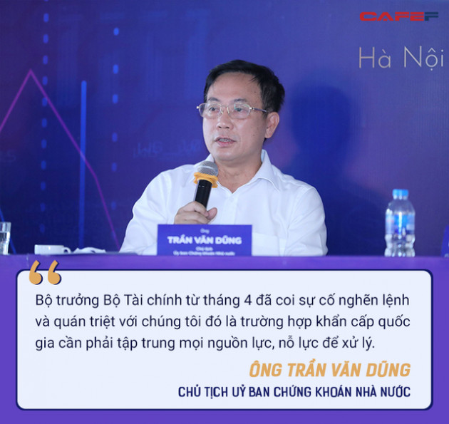 Chủ tịch UBCK: Chúng tôi không chỉ nợ một lời xin lỗi mà nhiều lời xin lỗi - Ảnh 1.