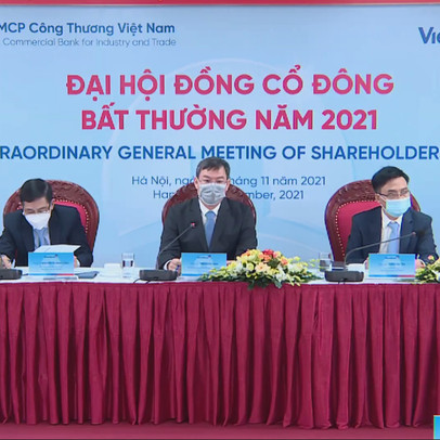 Chủ tịch VietinBank: Dự kiến chi phí dự phòng năm 2021 đẩy lên 17.000 tỷ đồng, tỷ lệ nợ xấu giảm xuống 1,4%